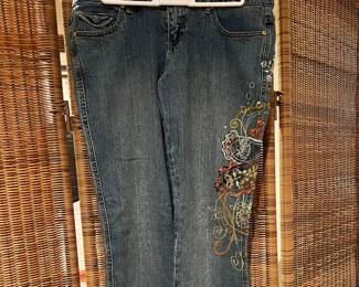 New or Like New - Stitched Ladies Jeans