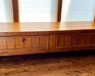 1 of 2 Storages benches 
