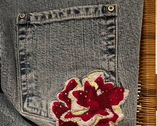 New or Like New - Stitched Ladies Jeans