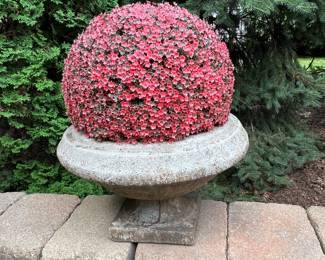 1 of 4 Large cement planter