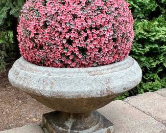 1 of 4 Large cement planter