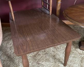 MCM Formica topped side table