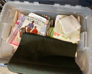 Vintage sewing patterns