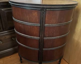 Antique sewing cabinet
