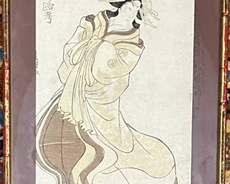 Japanese woodblock print