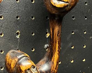CARVED WOODEN AFRICAN FIGURE