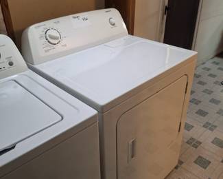 Washer and dryer 