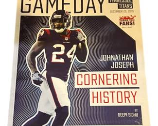 Houston Texans Gameday Magazine