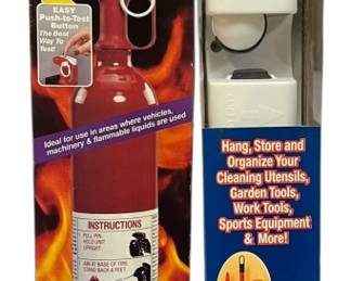 Fire Extinguisher Closet Organizer