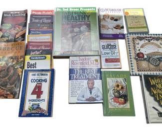 Large Collection Of Cookbooks