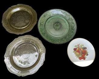 Timeless Elegance Vintage Decorative Plates