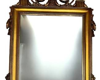Large Gold Mirror