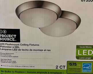 One LED Ceiling Light Fixture