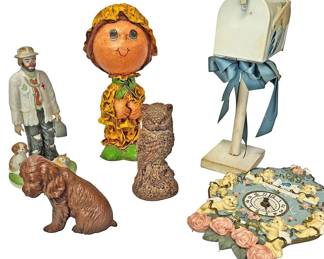 ResinCeramicPaper Mache Decor