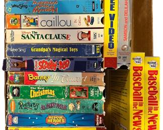 Vintage VHS Tapes