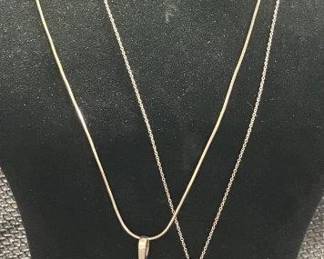 Sterling Silver Necklace Pairing
