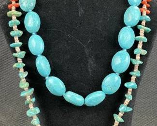 Turquoise Necklace Pairing