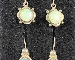 Three Pairs of Sterling Silver Earrings