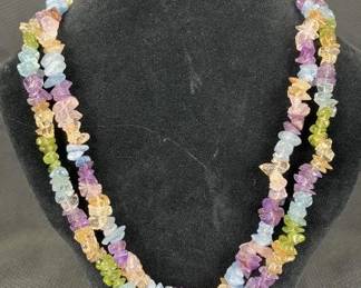 Polished Stone Necklace Pairing