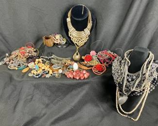 Mixed Costume Jewelry Selection