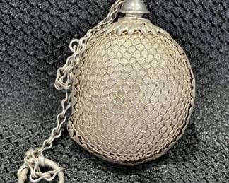 Antique Chatelaine Perfume Bottle