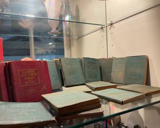 Antique small books collection