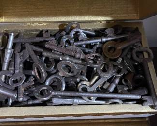 Antique keys sold individually