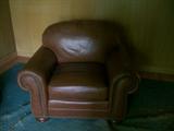 Two Leather Armchairs