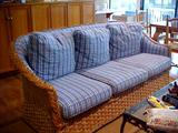 WALTERS WICKER (5TH AND MADISON AVE.) COUCH