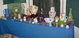 cranberry glass, muffiners,rosenthal, china bric a brac etc..