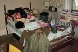 old hats and clothes