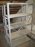 WE HAVE 16 OF THESE METAL SHELVING UNITS