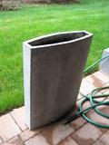 BEAUTIFUL PAIR OF UNIQUE ZINC PLANTERS FROM SMITH & HAWKEN