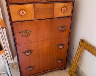 Art Deco waterfall dresser