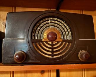 Vintage Zenith 1948 Tone Register Bakelite