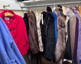 Furs, leathers and luxury winter coats