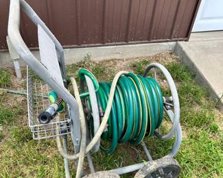 Outdoor hose.