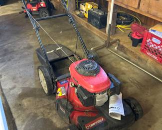 Push mower.