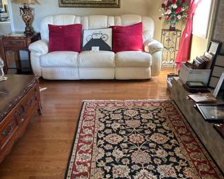 Pillows. Rugs. Lamps.