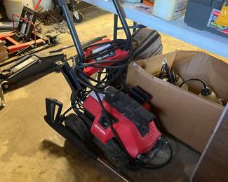 Craftsman 2050 psi electric pressure washer.