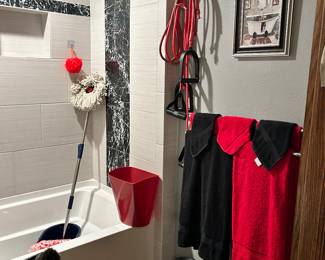 Towels. Heaters. Mops.