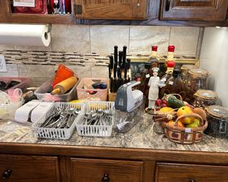 Kitchen supplies. Kitchen decor.