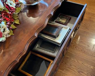 Picture frames.