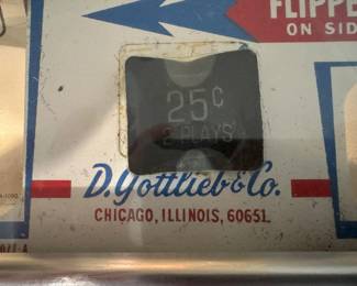 1967 (Unrestored) Gottlieb Super Score Pinball Machine in working condition. It hasn't been played at length, due to its age. $1,100 PRESALE ITEM