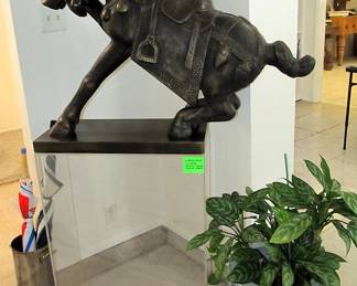 Reproduction statue of a Tang Dynasty-style horse. $500 PRESALE ITEM