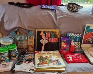 Vintage Disney and Snoopy.