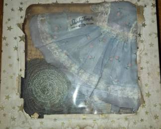 Shirley Temple clothing. Box in poor shape, outfit mint!