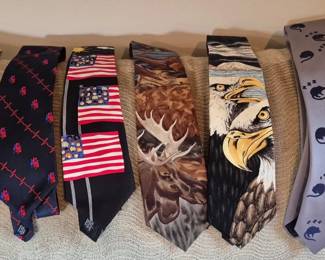 yep, more ties! Still many more not pictured.