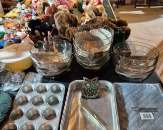 Glass bowls are from Crate and Barrel.