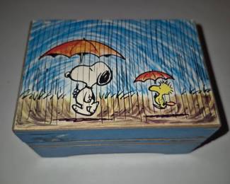 Snoopy Music Box 1970 Working!